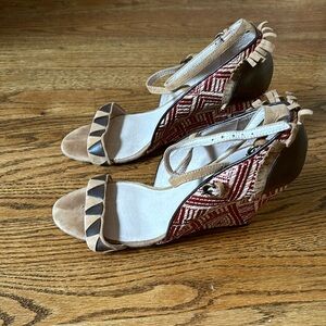 Farylrobin boho platform sandals size 9.5 from Anthropologie